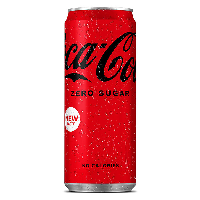 Coca cola zero 0,33l